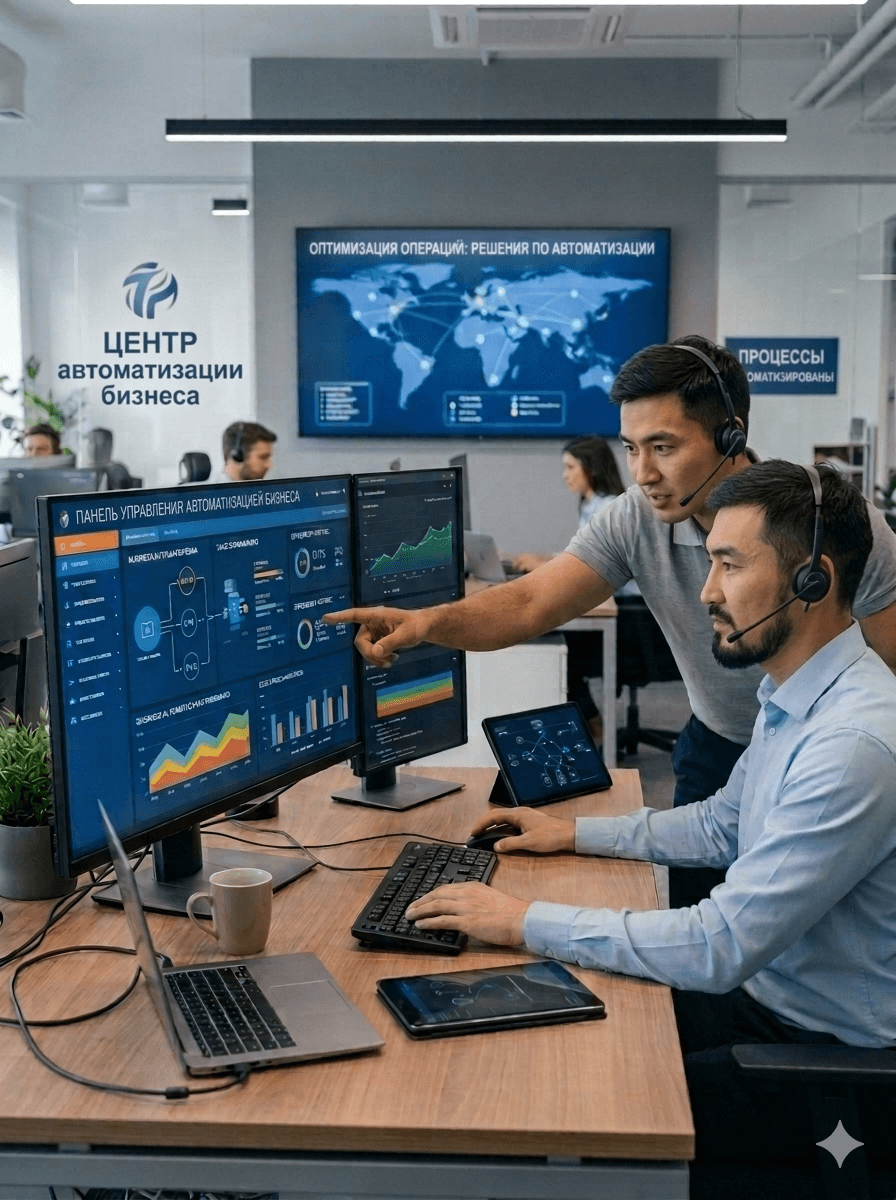 Команда работает с панелью автоматизации